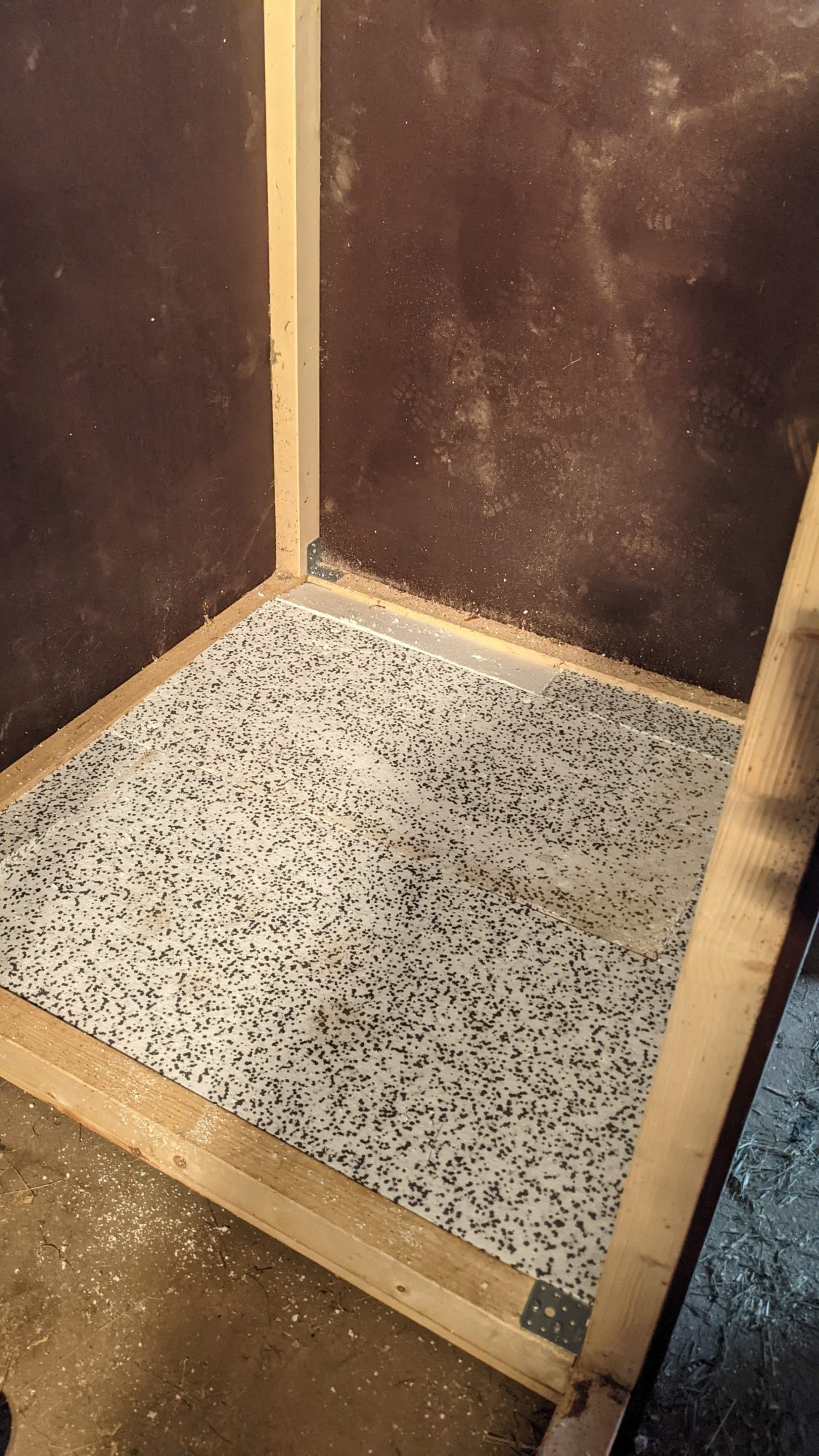 Kanzelbau Bodenisolation